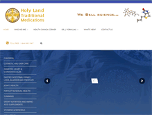 Tablet Screenshot of holymedications.com